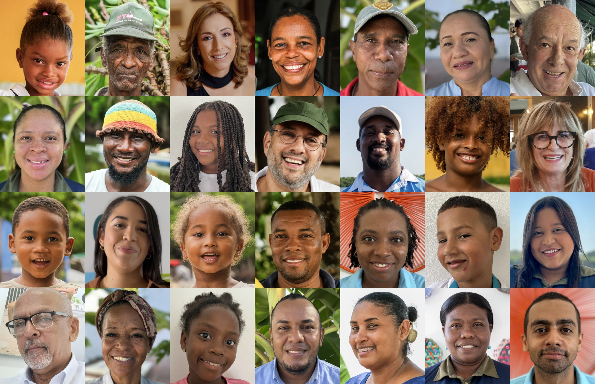 Personas de Barú mostrando unión y esfuerzo para impactar generaciones y formar seres íntegros con amor por sus raíces